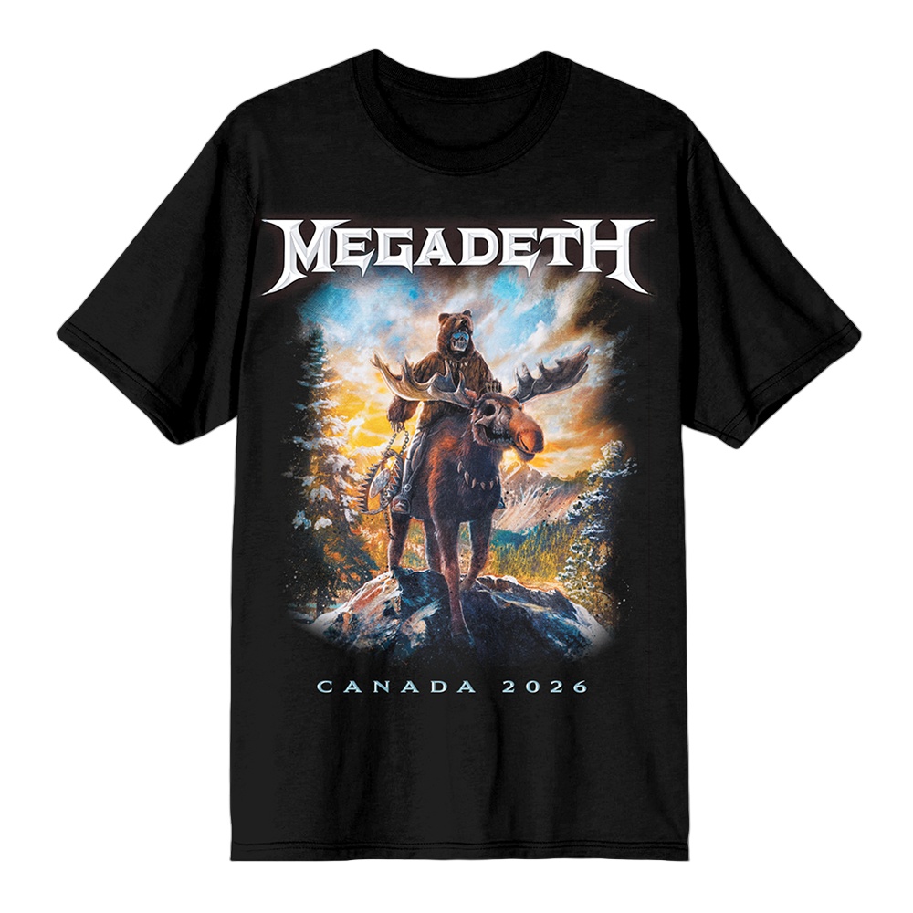 Summer Clothing Canada - Rockband Megadeth Canada Farewell Tour T-shirt