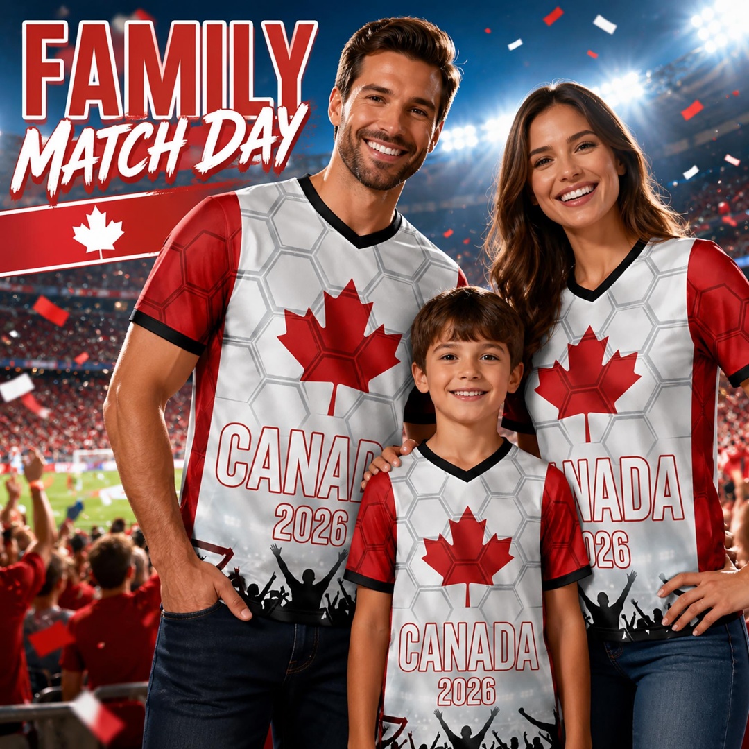 Summer Clothing Canada - 2026 Canada Voetbalshirt Canada Fan Kleding