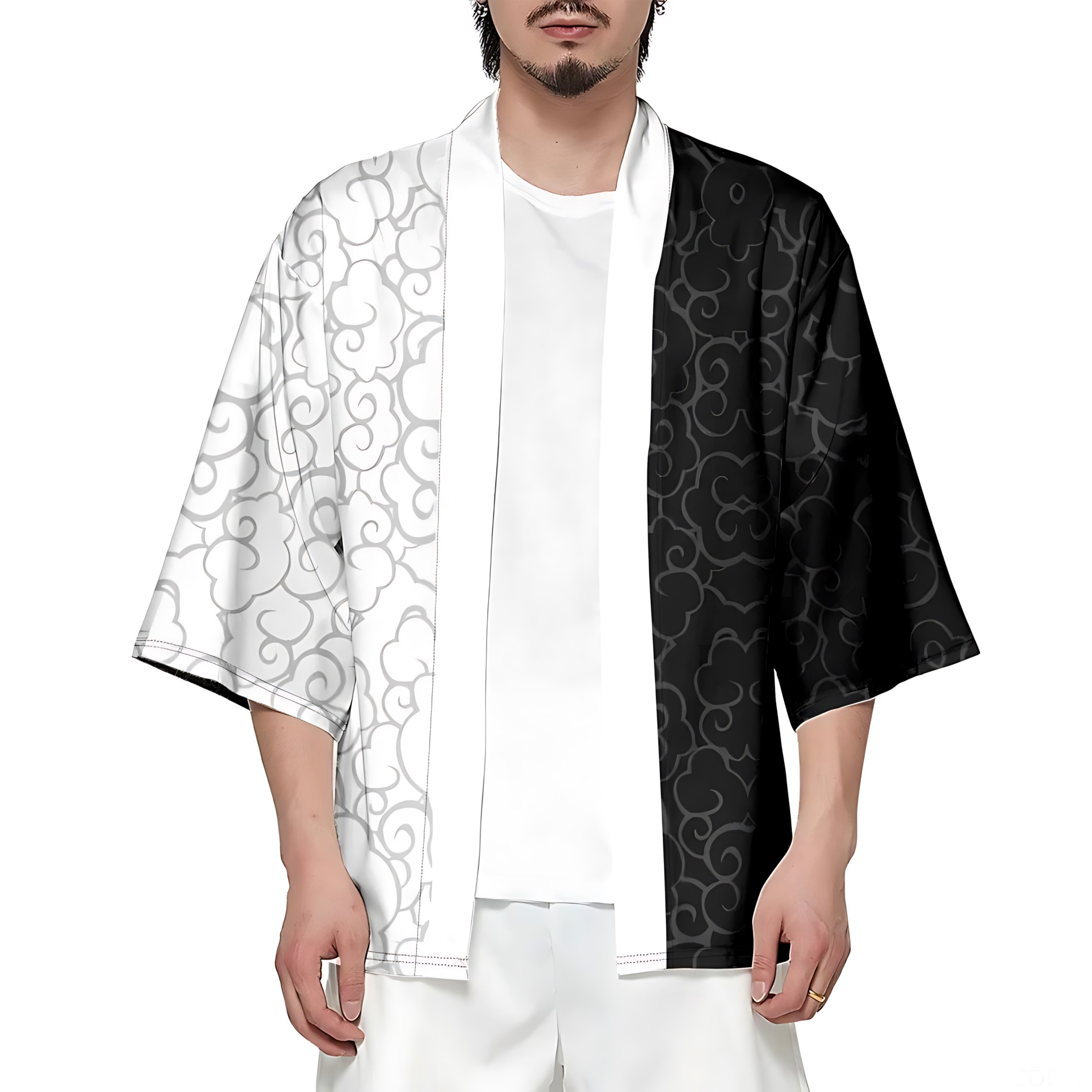 Summer Clothing Patterns - 2026 Zomer Heren Kimono 3D Geprint