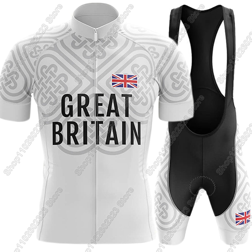 Summer Clothing Sale Uk - Groot-Brittannië Team 2025 Wielertrui Set UK