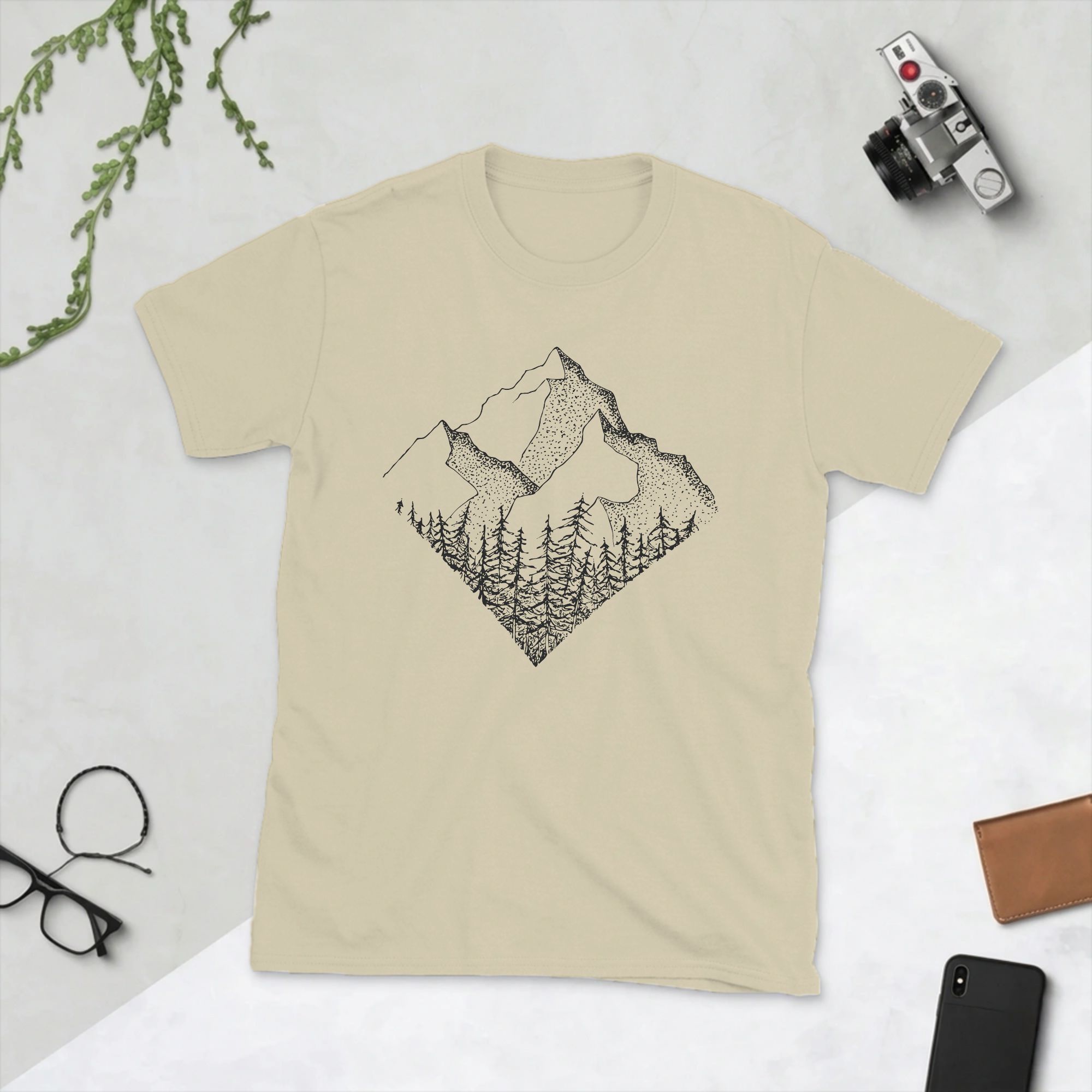 Summer Clothing Range - Het Diamond Range T-shirt voor heren