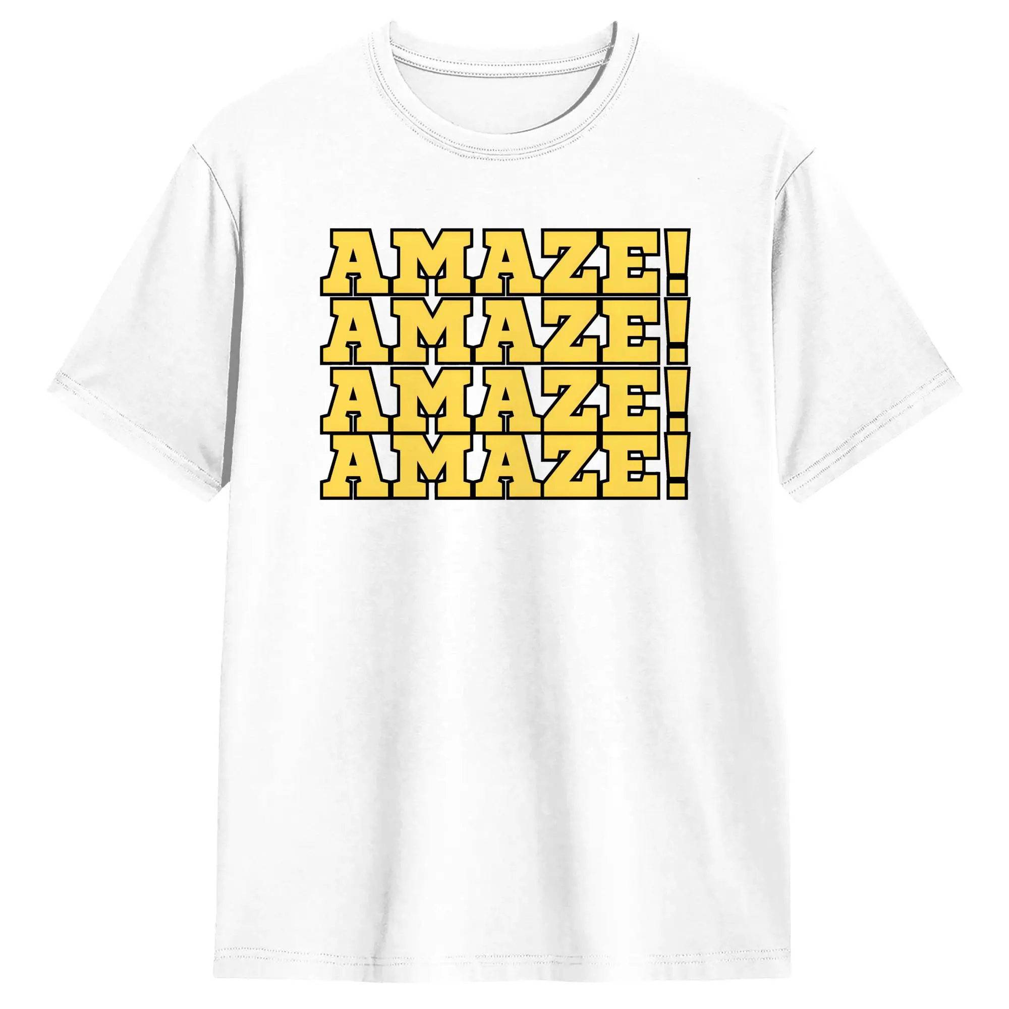 Yellow Summer Clothing - Heren T-shirts AMAZE Project Hail Mary