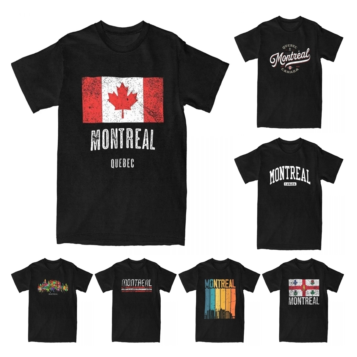 Summer Clothing Canada - Stad Montreal Canada Canada Canadese Vlag