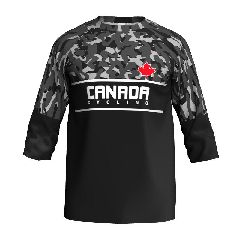 Summer Clothing Canada - Canada downhill shirt, Bicycle Pro Team