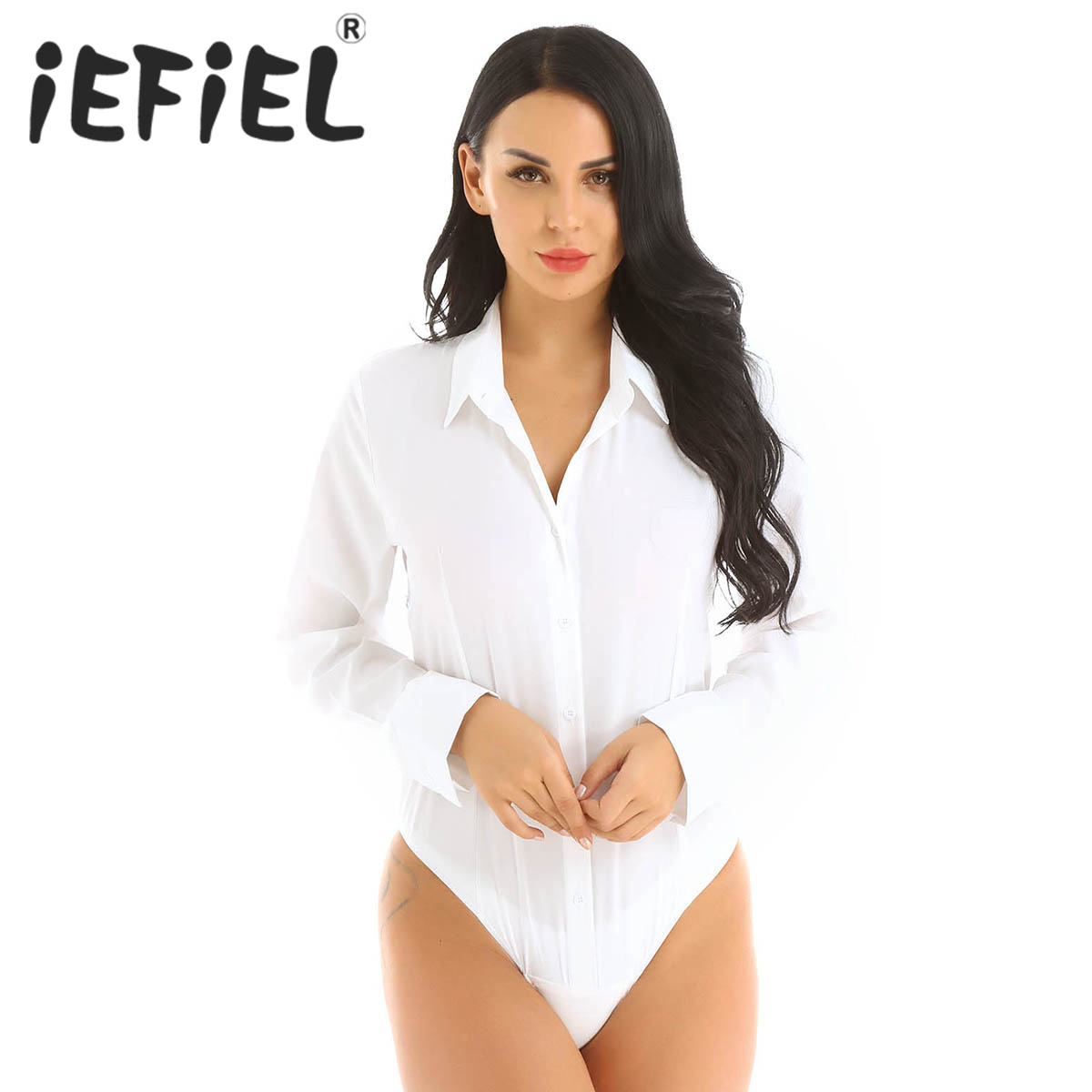 Summer Clothing Work - Vrouwen Office Lady Werk Witte Romper