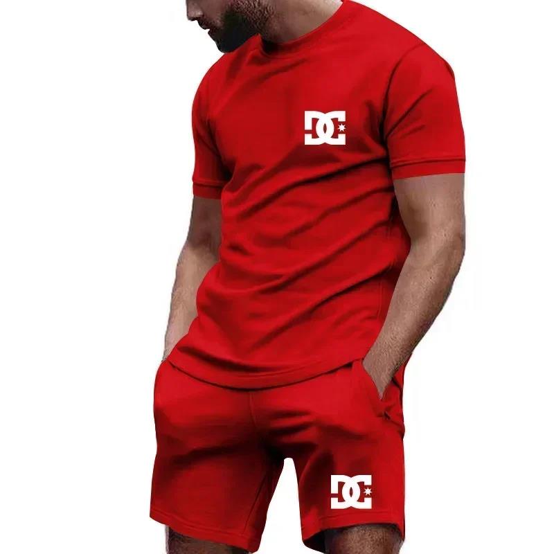 Summer Clothing Types - Zomerse nieuwe heren T-shirt met korte