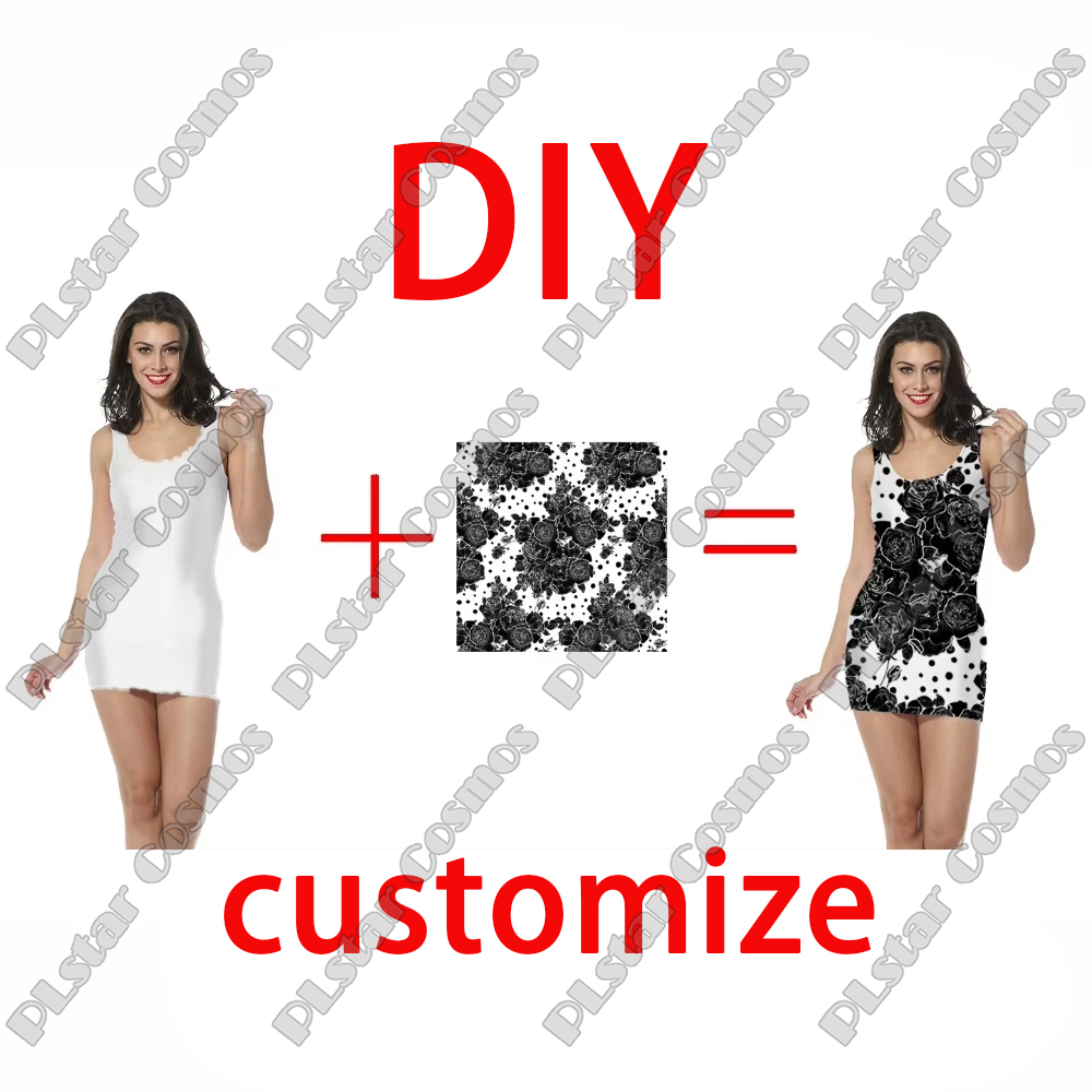 Summer Clothing Nz - PLstar Cosmos Ontwerp Anime/Foto/Zanger DIY zomer