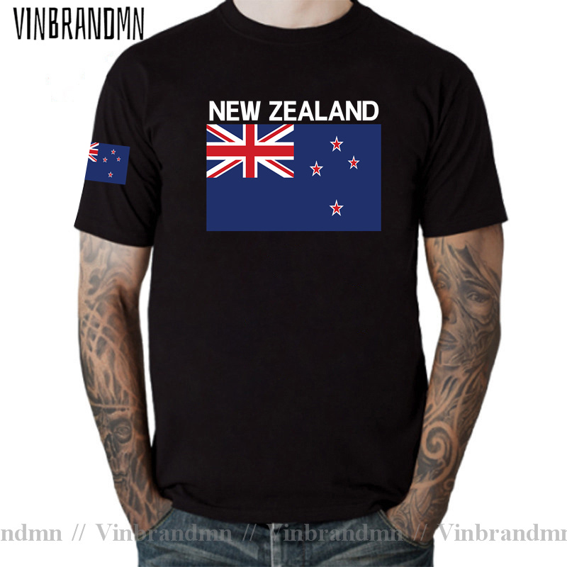 Summer Clothing Nz - Nieuw-Zeeland Heren T-shirt Jerseys Zealander Naties