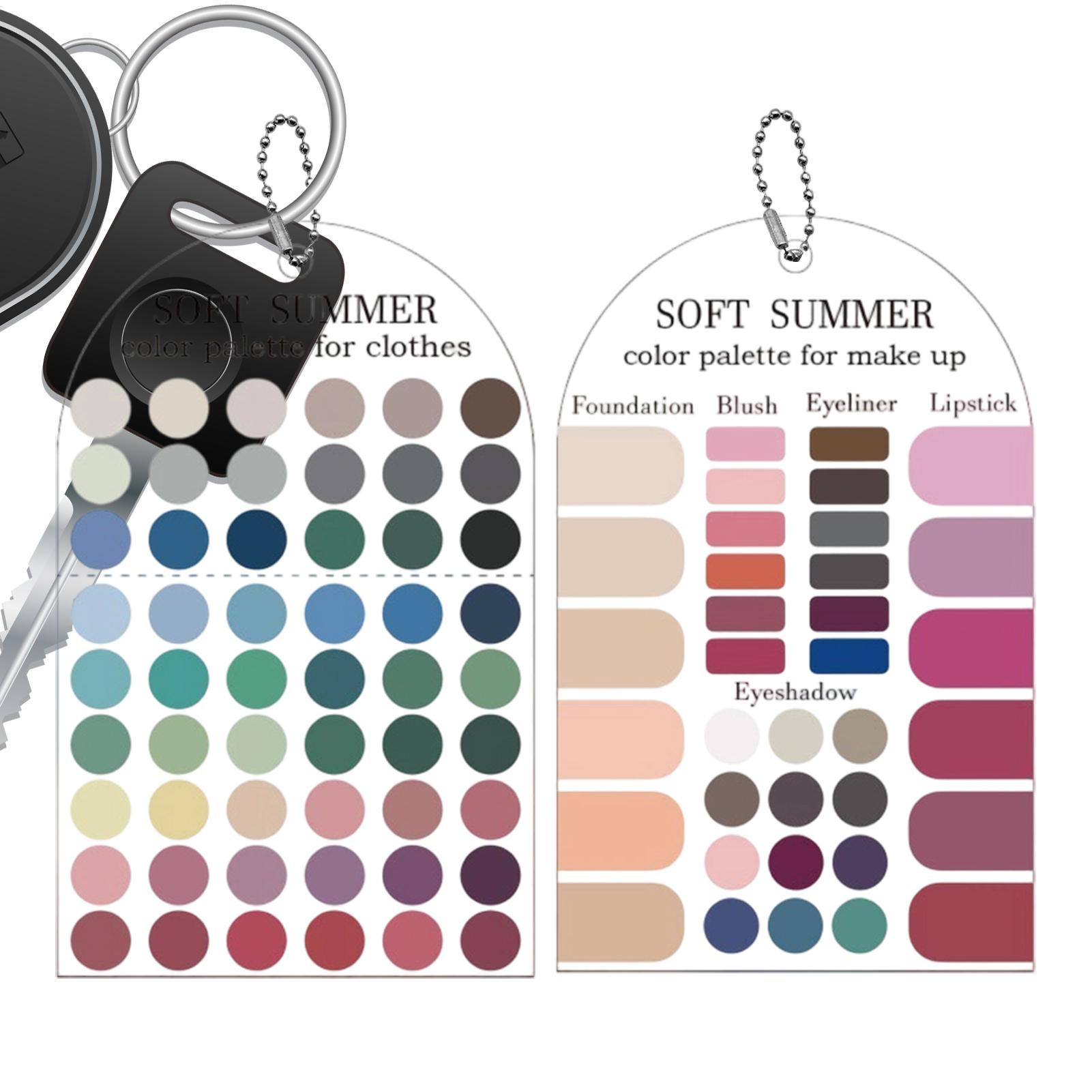 Kleurenpaletkaarten Zachte zom - Summer Clothing Color Palette recensie en prijs