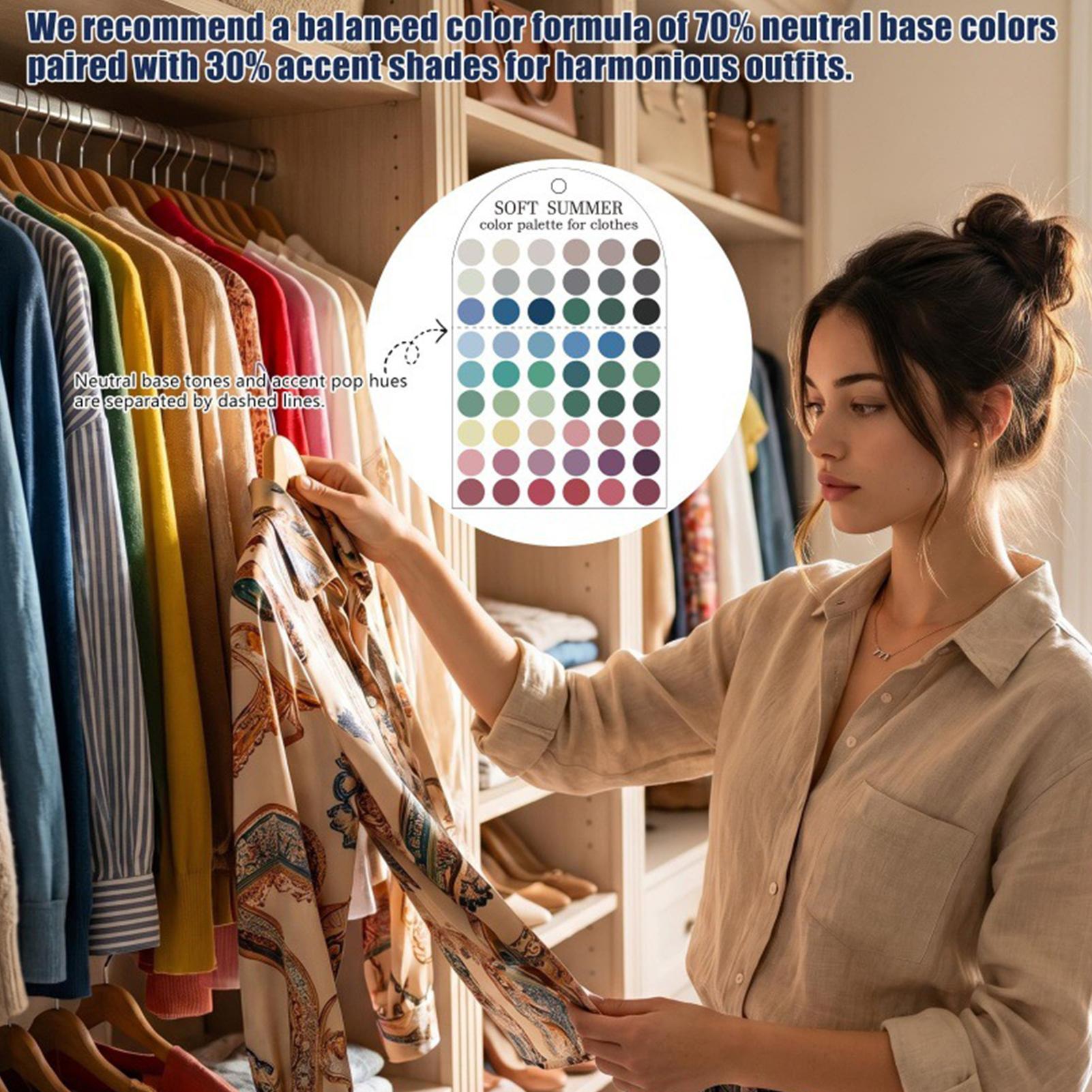 Kleurenpaletkaarten Zachte zom - Summer Clothing Color Palette recensie en prijs