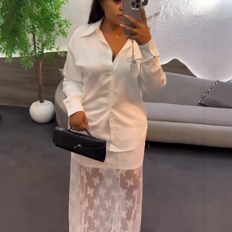 Tweedelige damessets, rokset,  - Summer Clothing Work recensie en prijs
