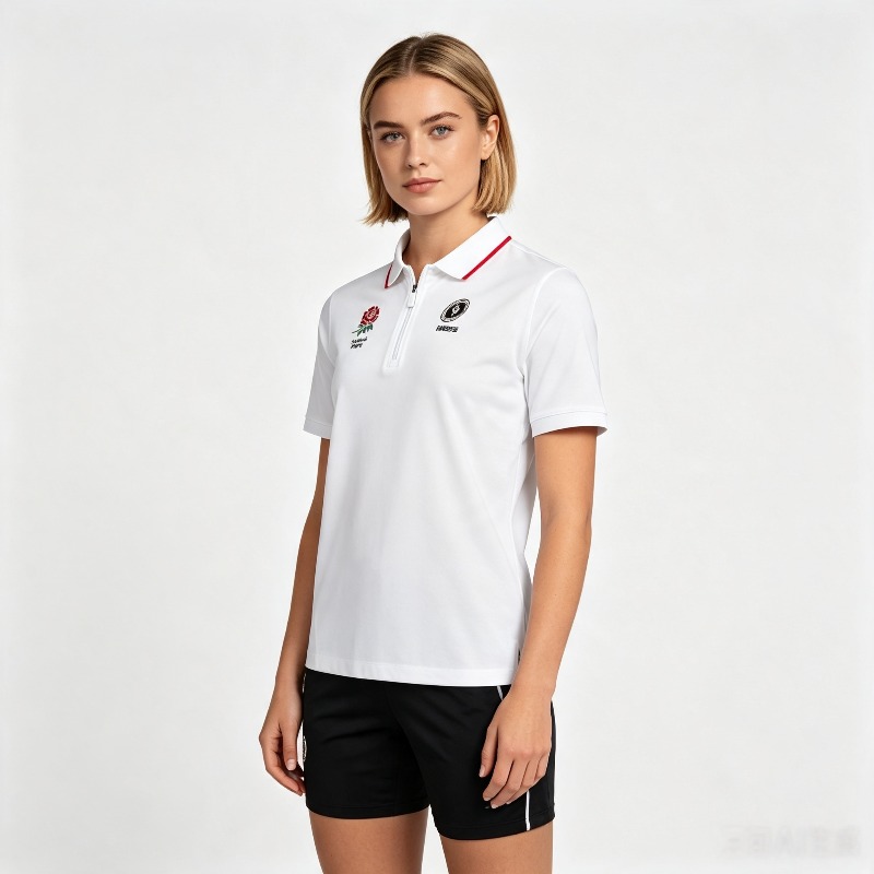 Dames Rugby Engeland Poloshirt - Summer Rose Clothing recensie en prijs