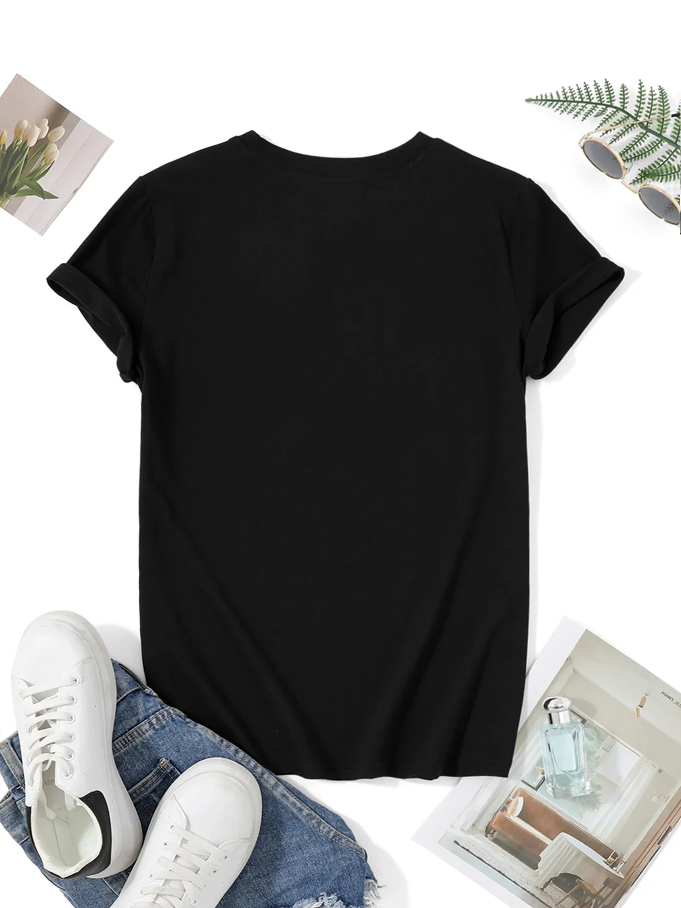 Casual dagelijkse top met rond - Summer Clothing Cartoon recensie en prijs