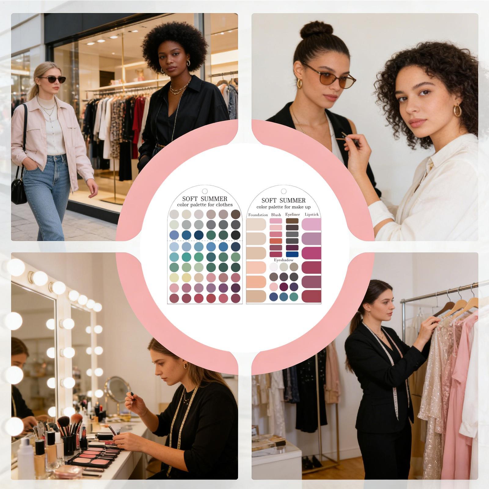 2 Stuks Acryl Seizoenspalet Za - Summer Clothing Color Palette recensie en prijs