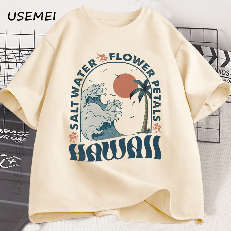 Hawaii Strand T-shirt Oceaan S - Summer Vibes Clothing Men recensie en prijs