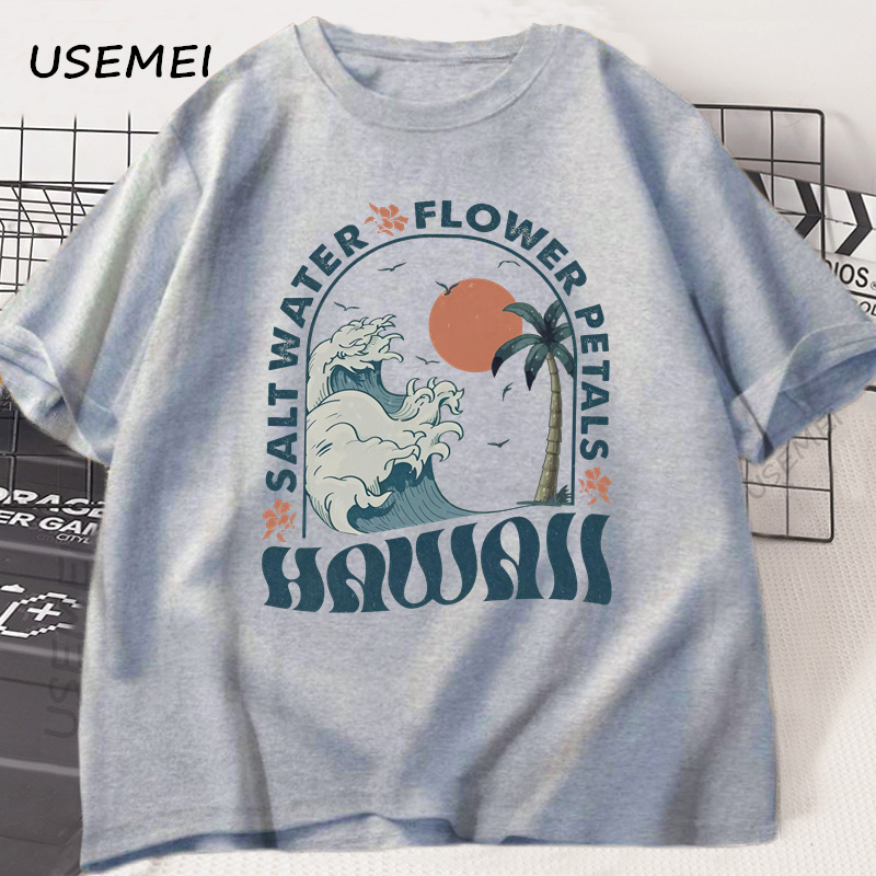 Hawaii Strand T-shirt Oceaan S - Summer Vibes Clothing Men recensie en prijs