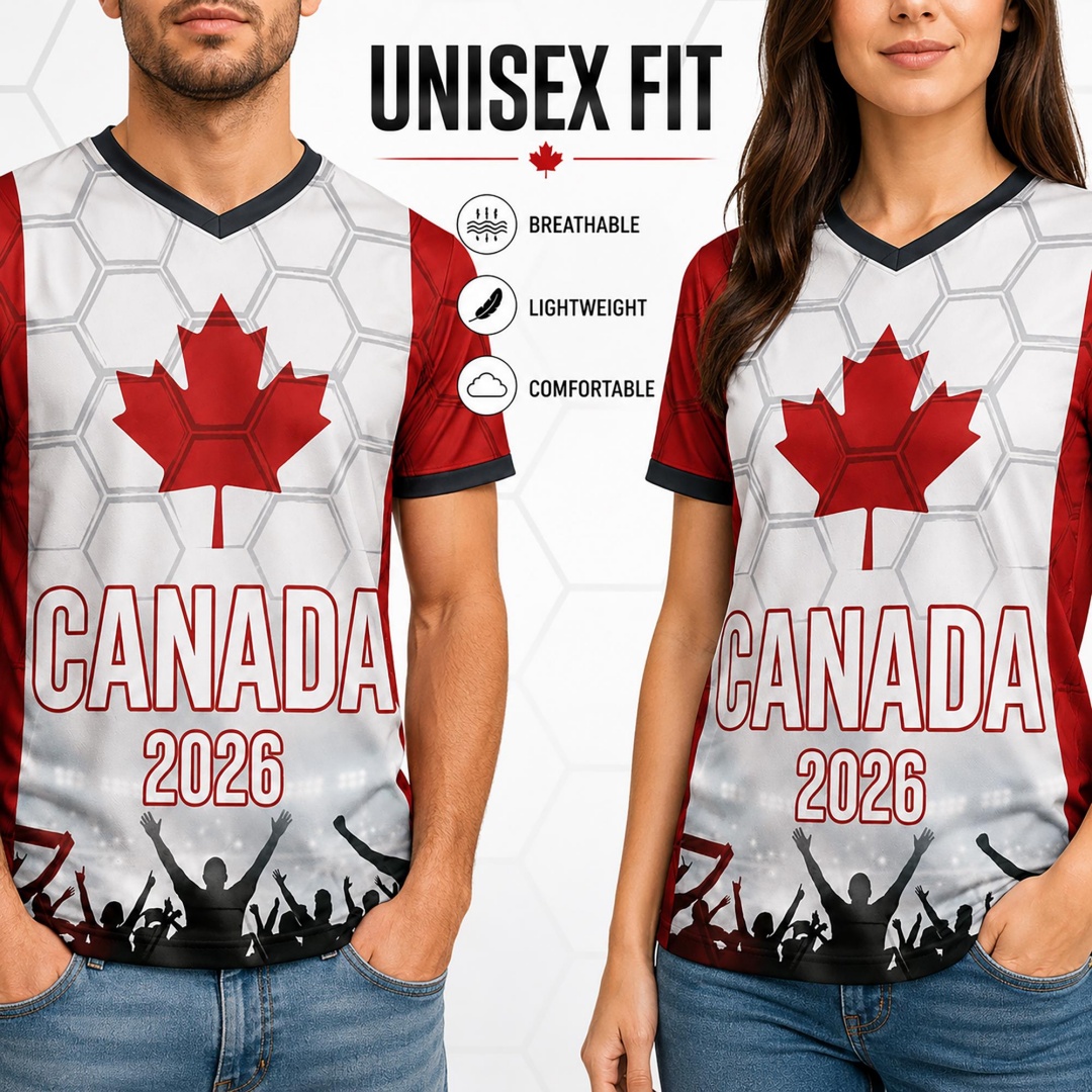 2026 Canada Voetbalshirt Canad - Summer Clothing Canada recensie en prijs
