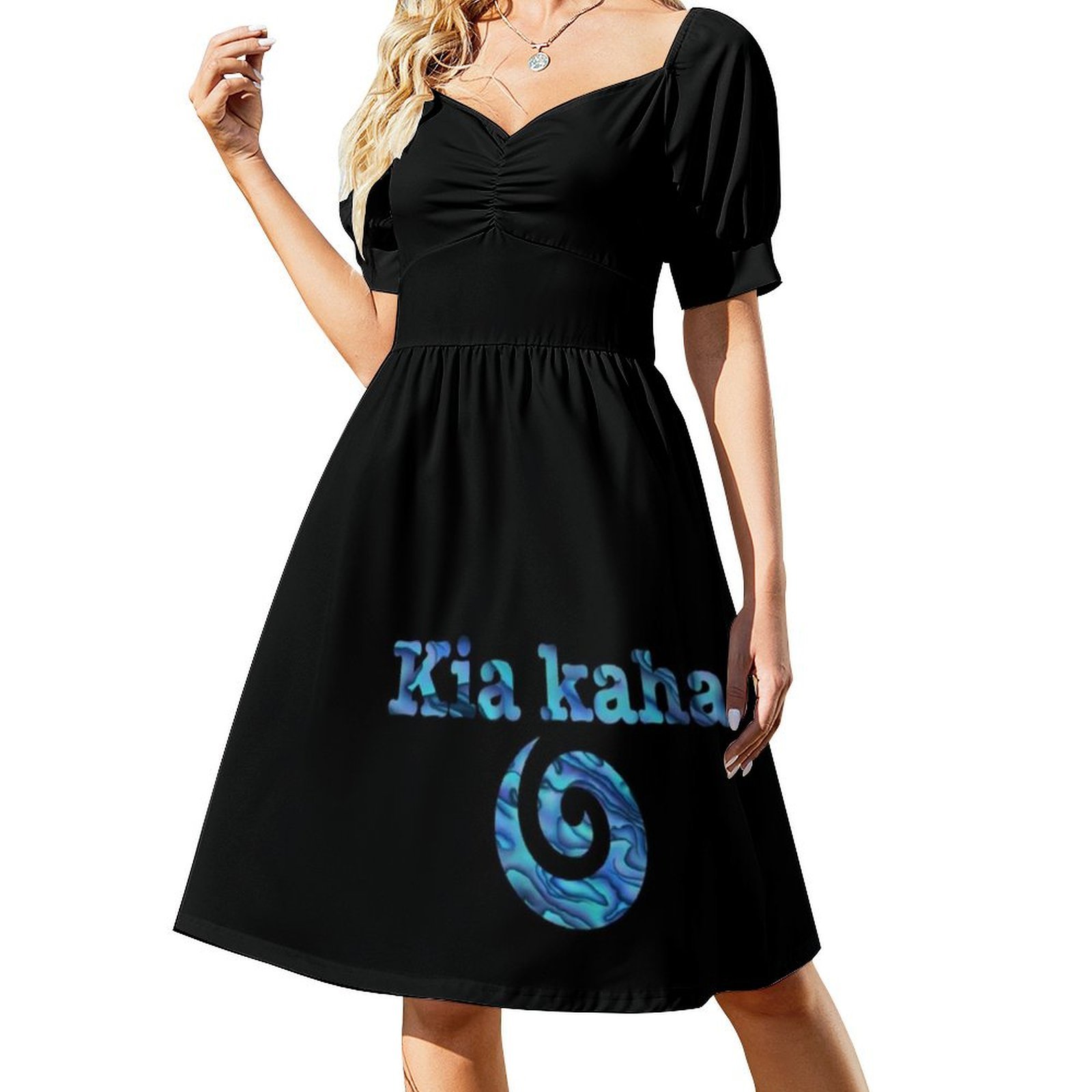 Kaha Koru Sweetheart Hals Jurk - Summer Clothing Nz recensie en prijs