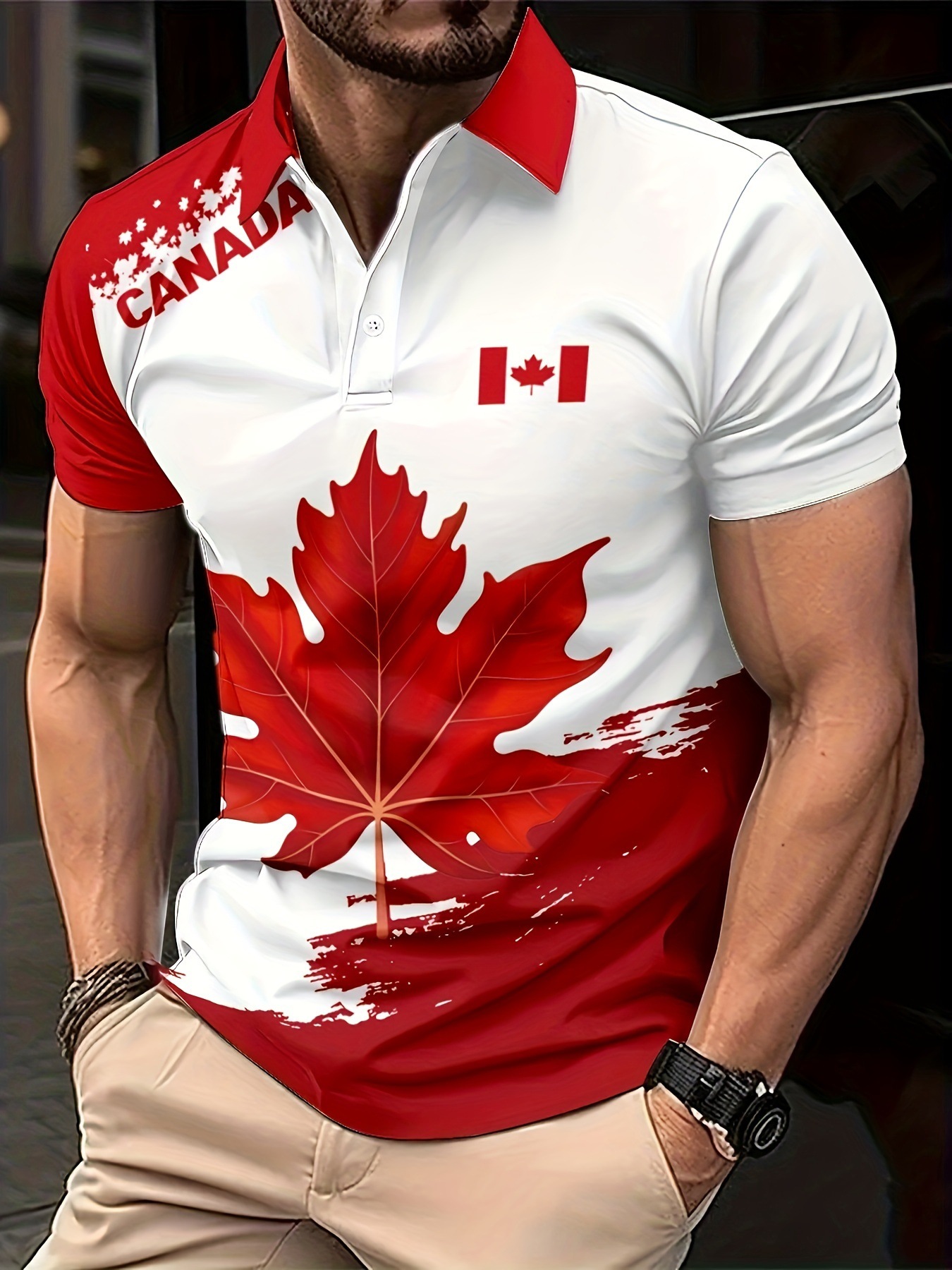 Mode Esdoornbladeren Canada Vl - Summer Clothing Canada recensie en prijs
