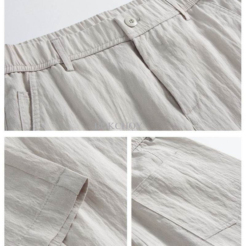2026 Lente Zomer Nieuwe Dunne  - Summer Clothing Men Linen recensie en prijs
