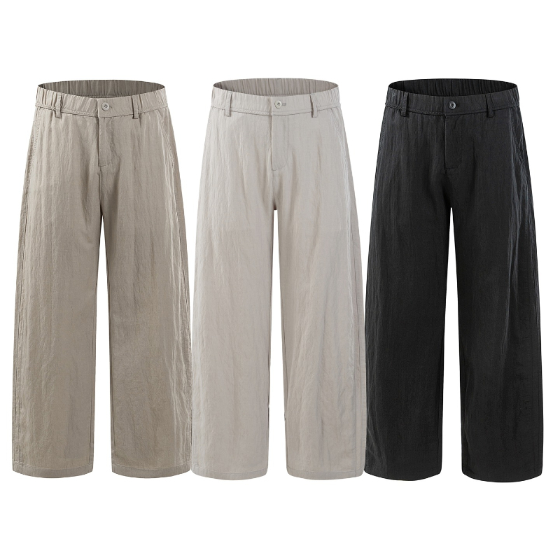 2026 Lente Zomer Nieuwe Dunne  - Summer Clothing Men Linen recensie en prijs