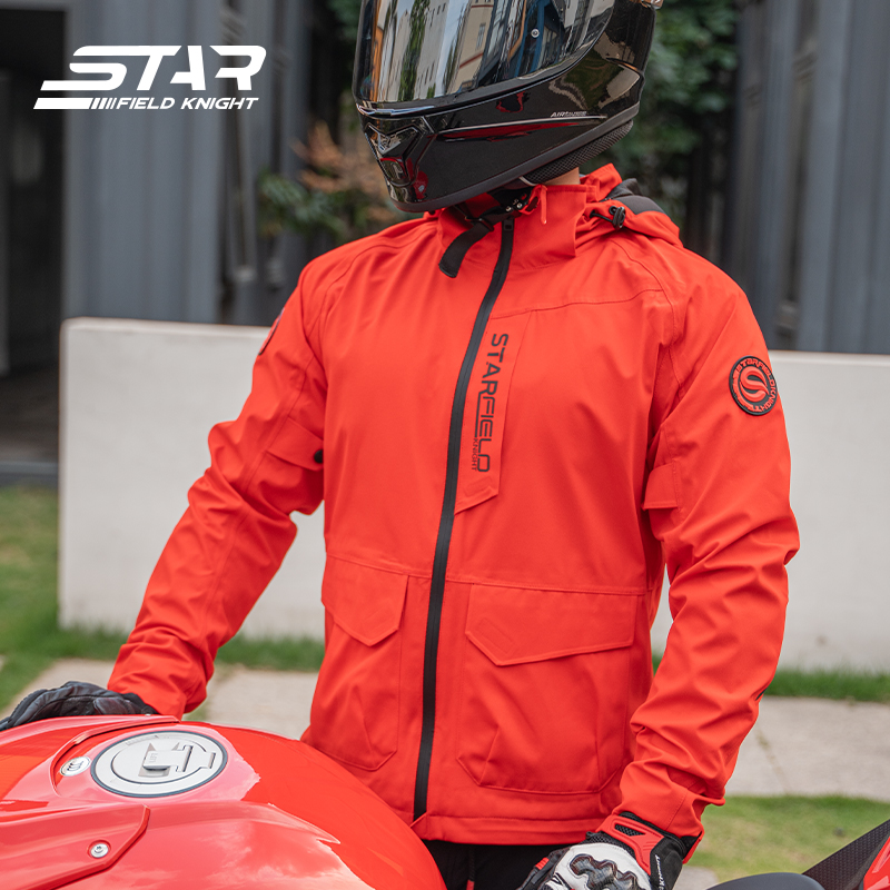 SFK Oranje motorjas heren dame - Summer Knights Clothing recensie en prijs