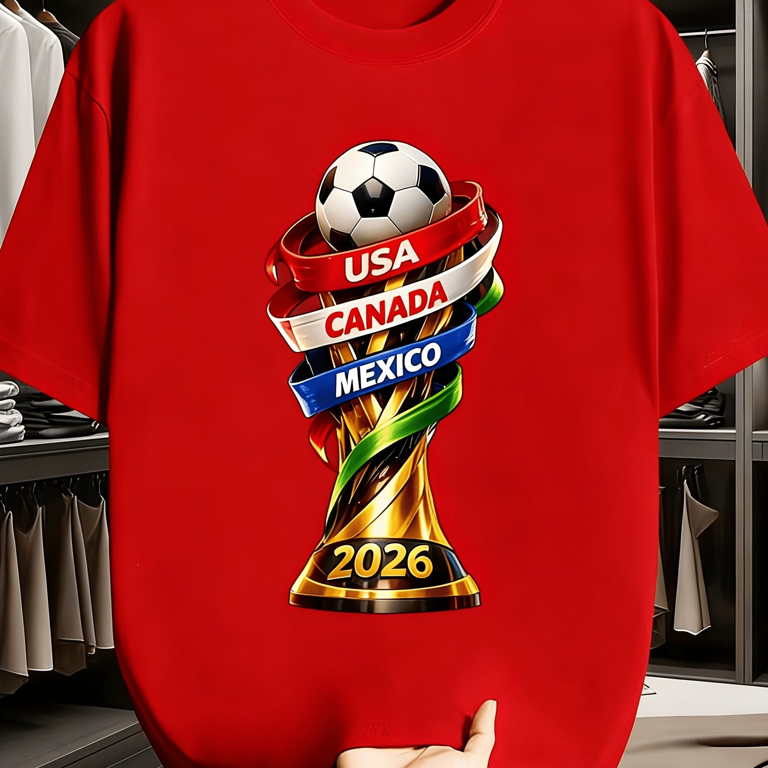 2026 USA Canada Cup Fun Print  - Summer Clothing Canada recensie en prijs