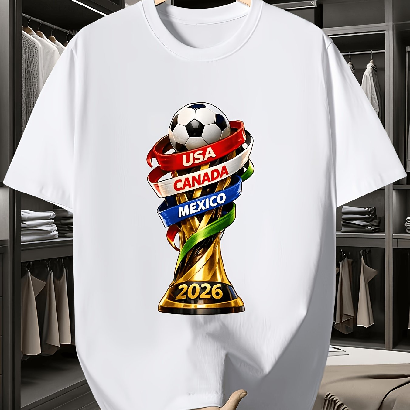2026 USA Canada Cup Fun Print  - Summer Clothing Canada recensie en prijs