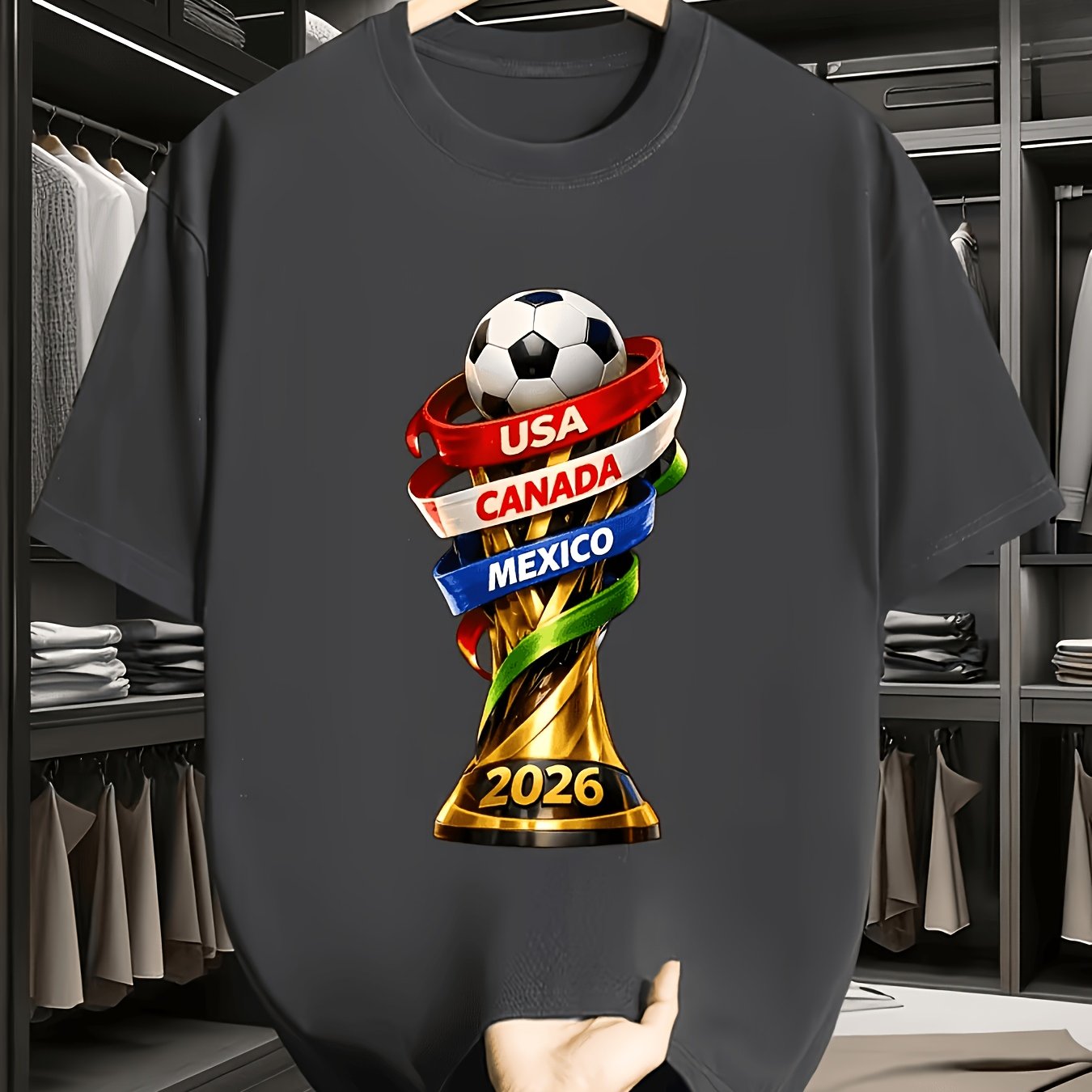 2026 USA Canada Cup Fun Print  - Summer Clothing Canada recensie en prijs