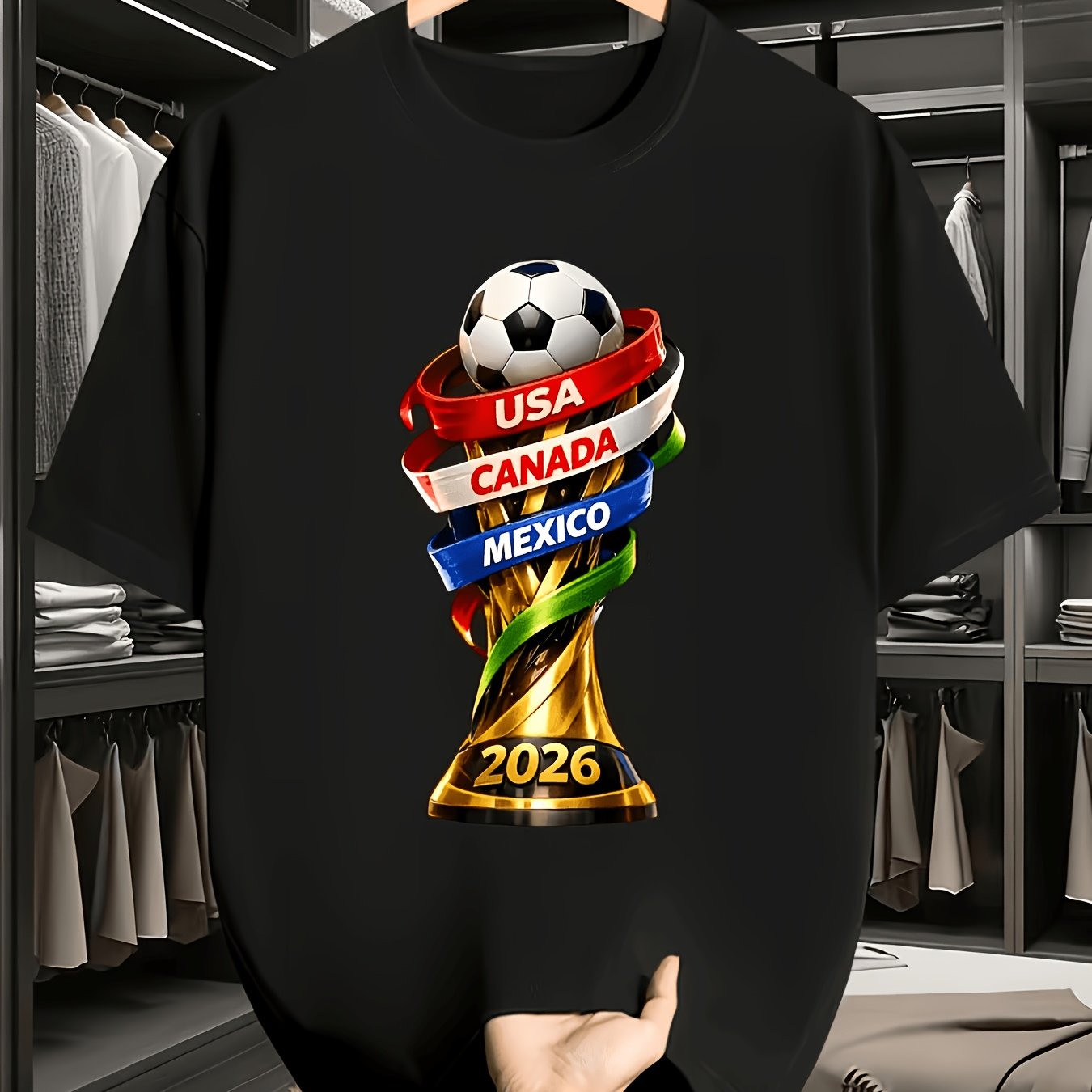 2026 USA Canada Cup Fun Print  - Summer Clothing Canada recensie en prijs