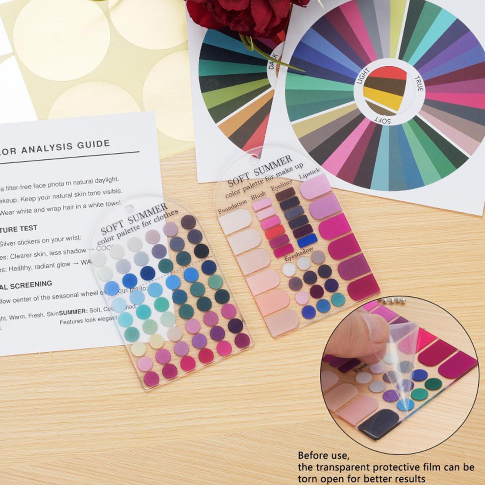 2 stuks acryl seizoenspalet kl - Summer Clothing Color Palette recensie en prijs