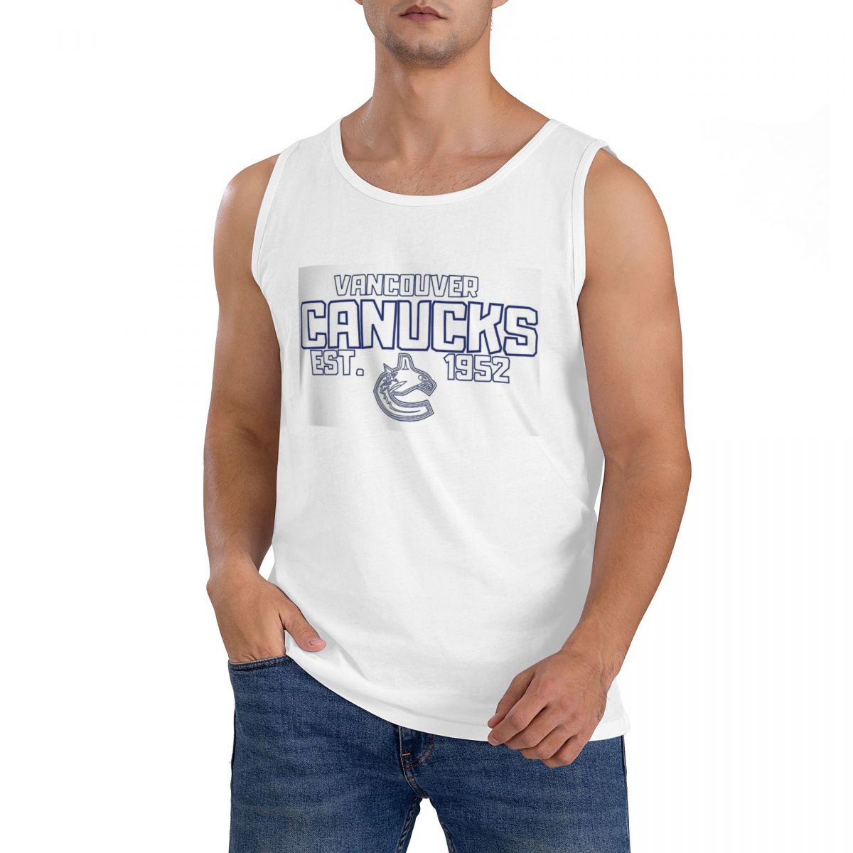 100% Katoen Vancouver Canucks  - Summer Clothing Canada recensie en prijs