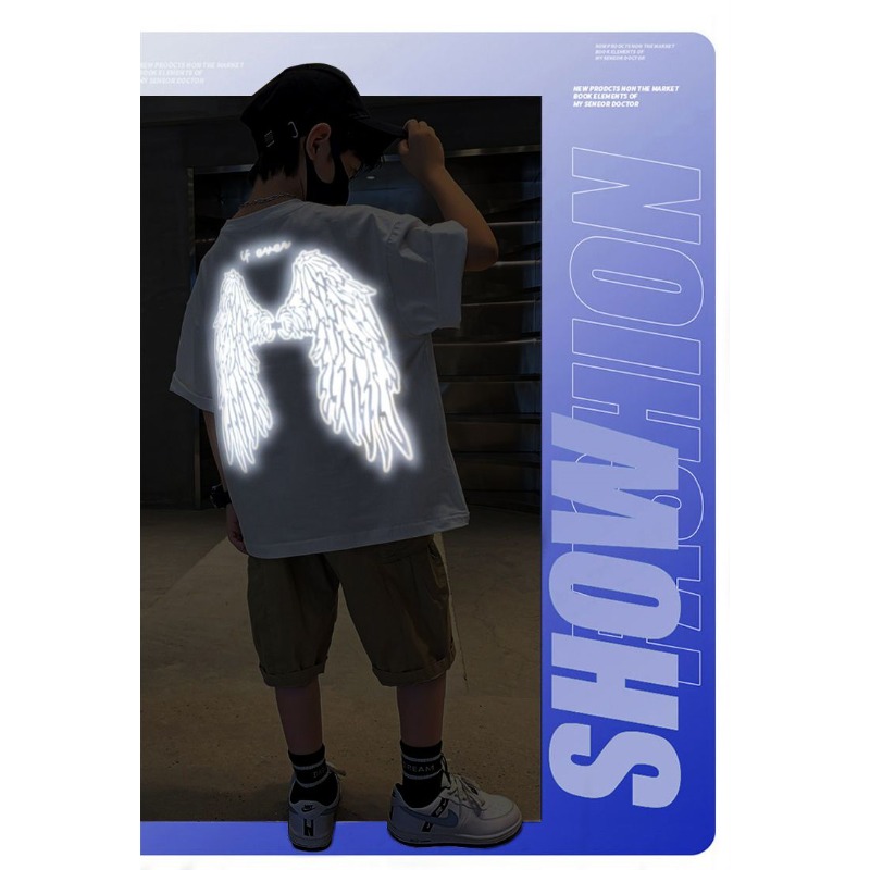 Jeugd reflecterende vleugels T - Summer Clothing For Teens recensie en prijs