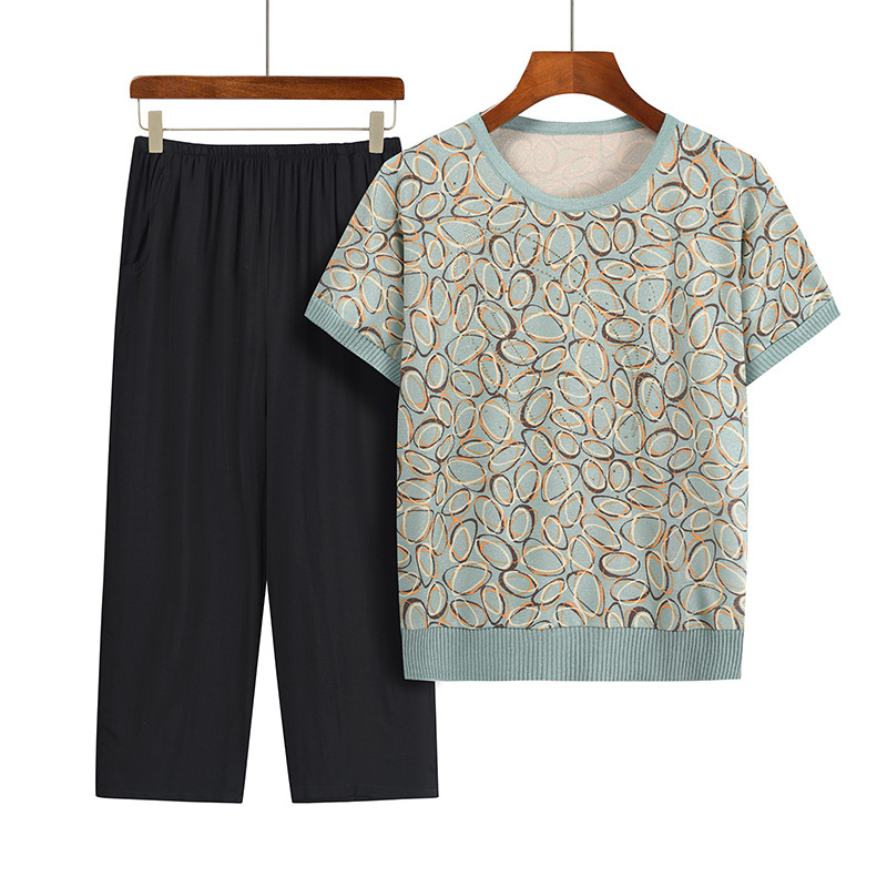 Casual Zomer Oma Tweedelig Pak - Summer Clothing For 60 Year Old Woman recensie en prijs