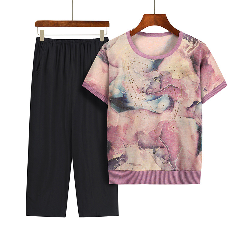 Casual Zomer Oma Tweedelig Pak - Summer Clothing For 60 Year Old Woman recensie en prijs