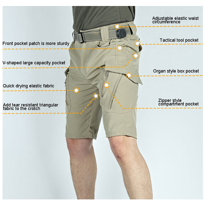 TRVLWEGO Tactische cargoshorts - Summer Clothing Work recensie en prijs