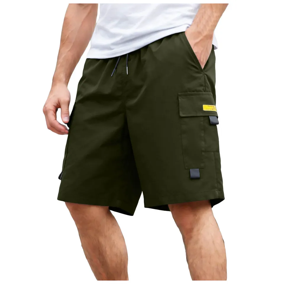 Zomer-cargoshorts voor heren T - Summer Clothing Work recensie en prijs