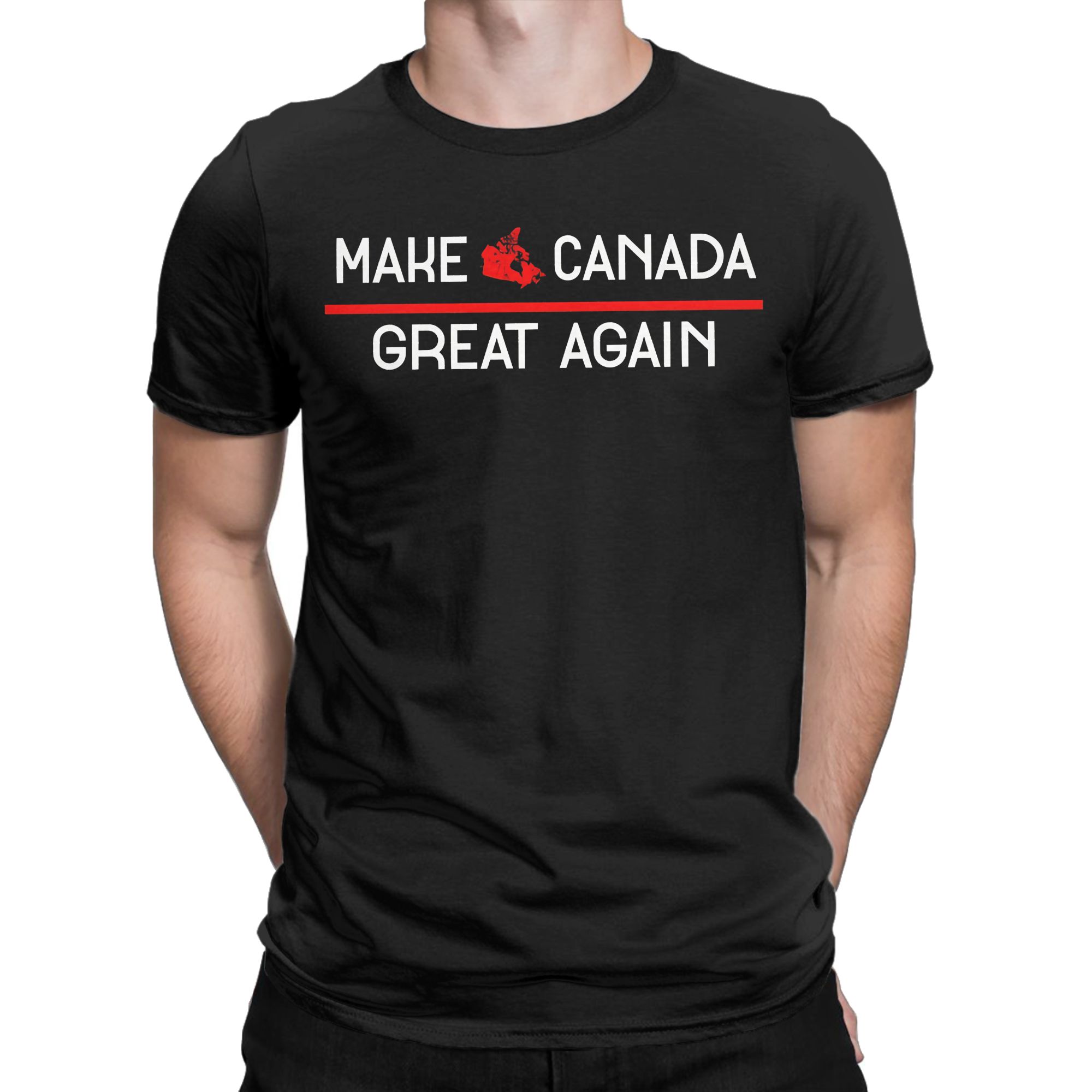Mannen Vrouwen T-shirt Maak Ca - Summer Clothing Canada recensie en prijs