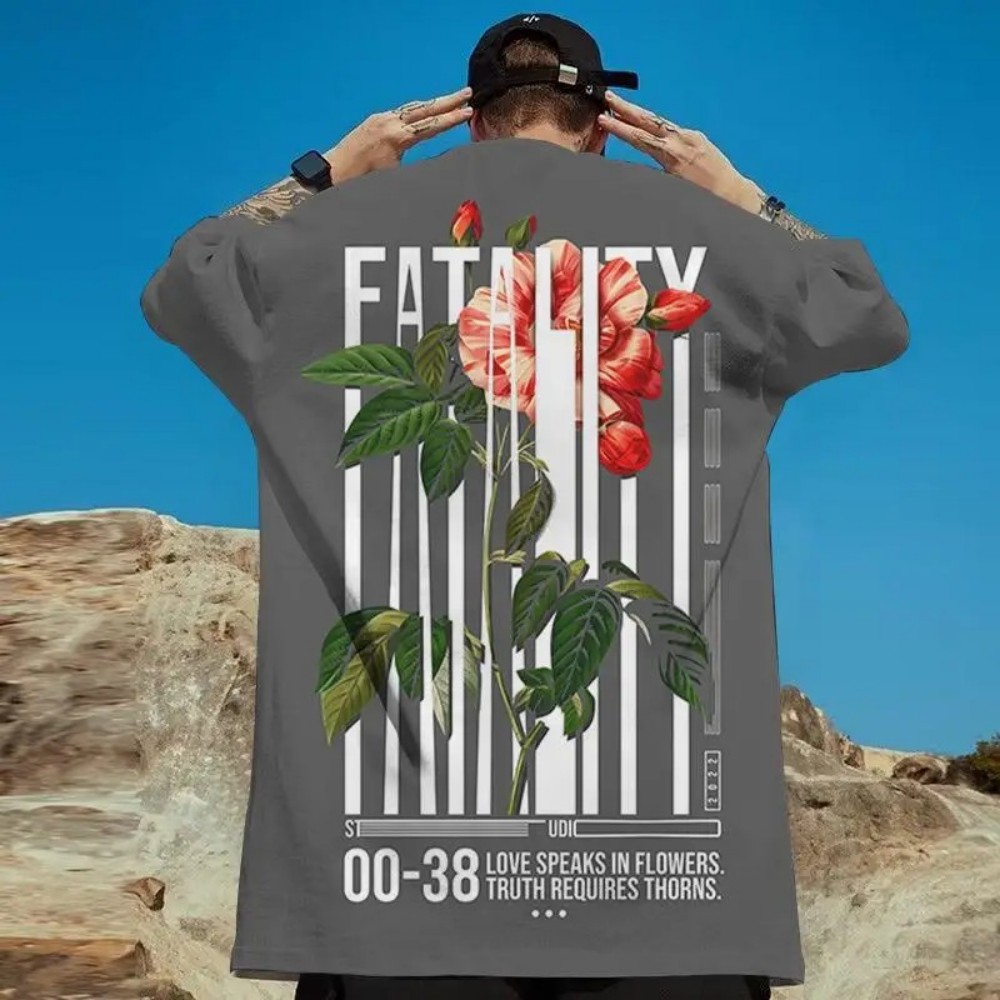 Harajuku in Hand Rose Letter P - Summer Rose Clothing recensie en prijs