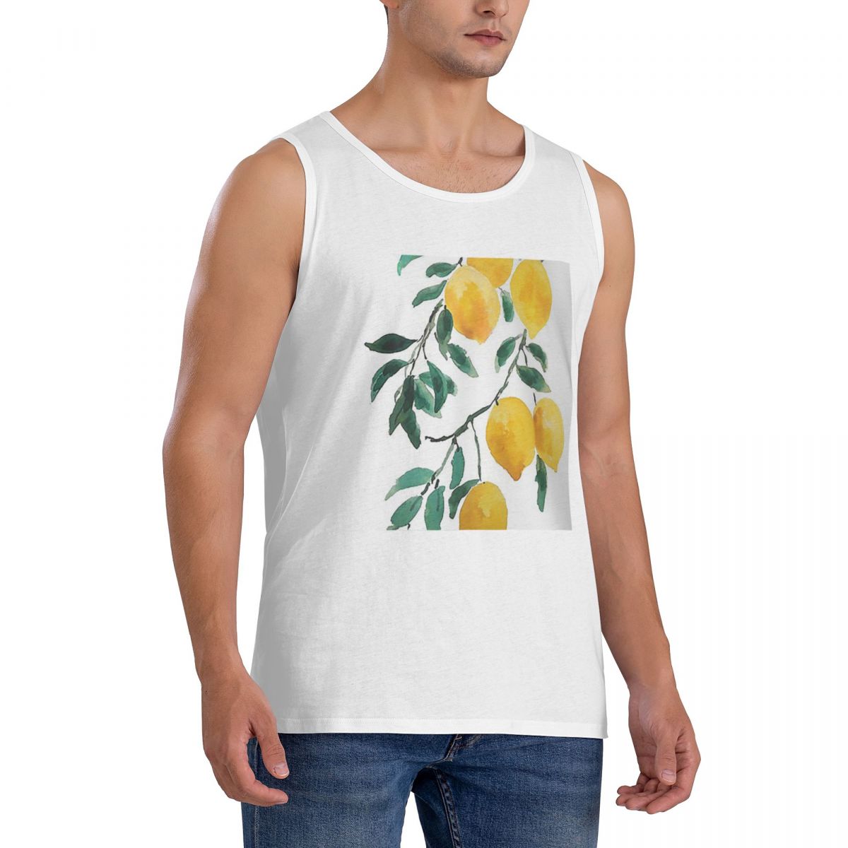 100% Katoen Handgeschilderde G - Yellow Summer Clothing recensie en prijs