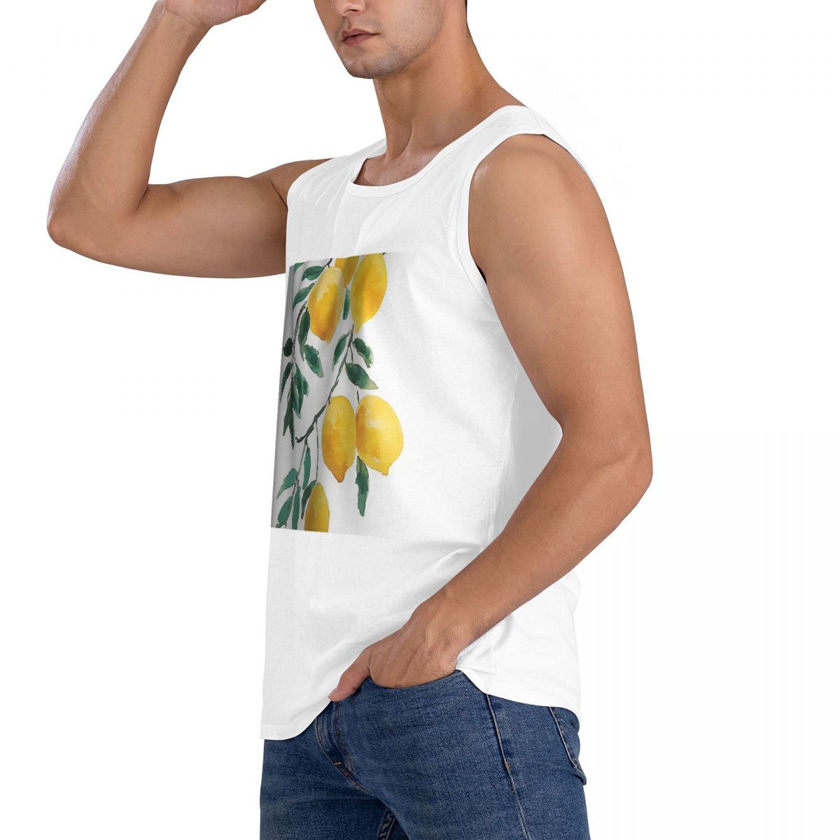 100% Katoen Handgeschilderde G - Yellow Summer Clothing recensie en prijs