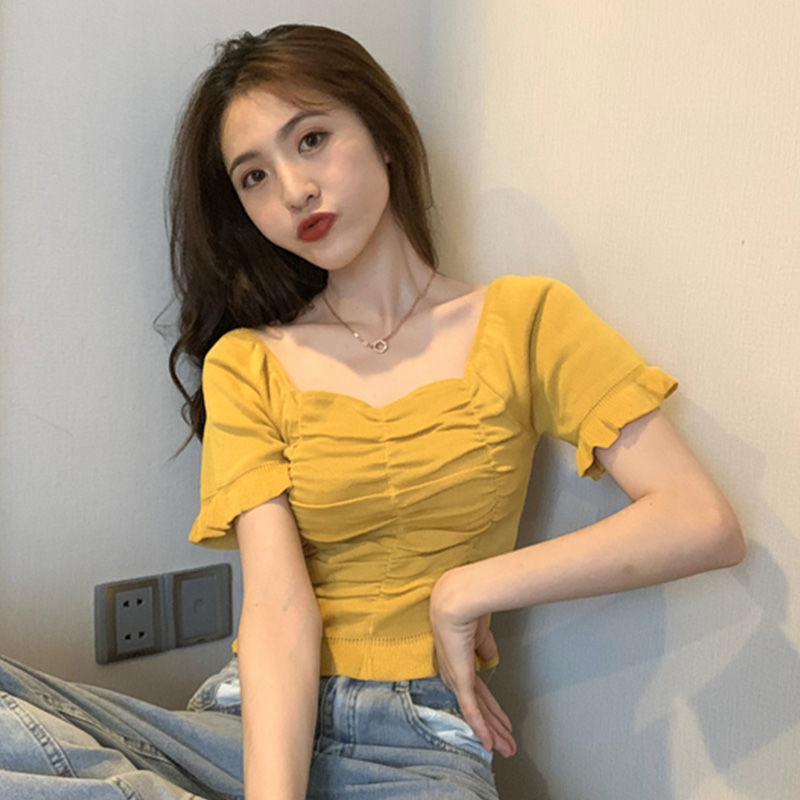 Gebreide modeblouse Dames Ruff - Summer Clothing For Teens recensie en prijs