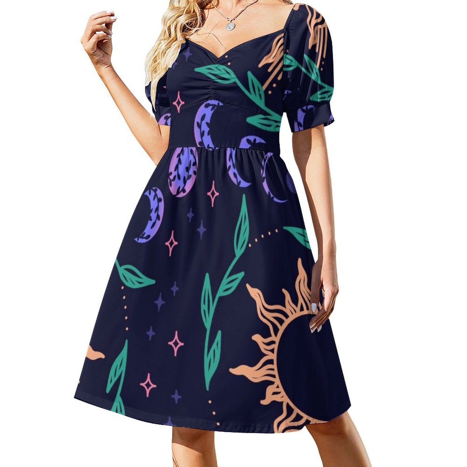 Naadloze maanstanden zon sterr - Summer Clothing Patterns recensie en prijs