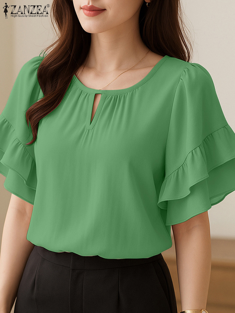 Stijlvolle Vrouwen Blouses ZAN - Summer Clothing Work recensie en prijs