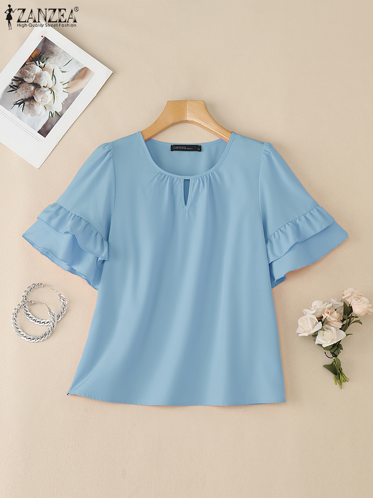 Stijlvolle Vrouwen Blouses ZAN - Summer Clothing Work recensie en prijs