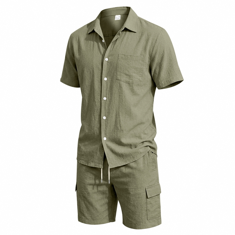 Heren zomer Amerikaans linnen  - Summer Clothing Men Linen recensie en prijs