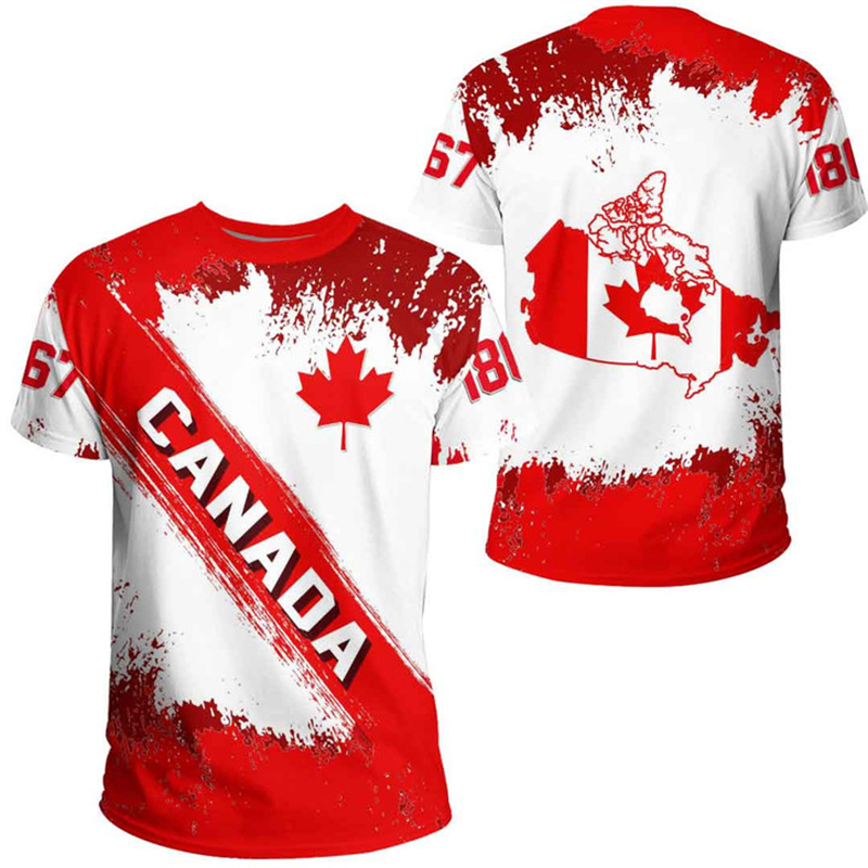 Canada Day T-Shirt Canadese Vl - Summer Clothing Canada recensie en prijs