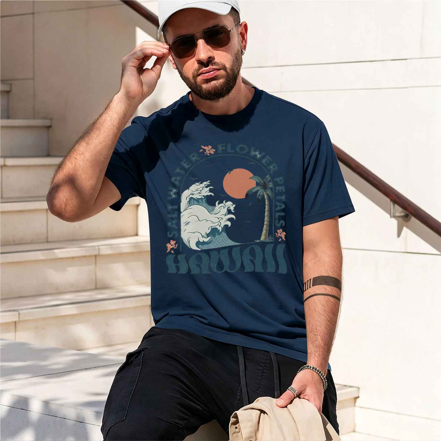 Hawaii Bea T-Shirt Bea T-Shirt - Summer Vibes Clothing Men recensie en prijs